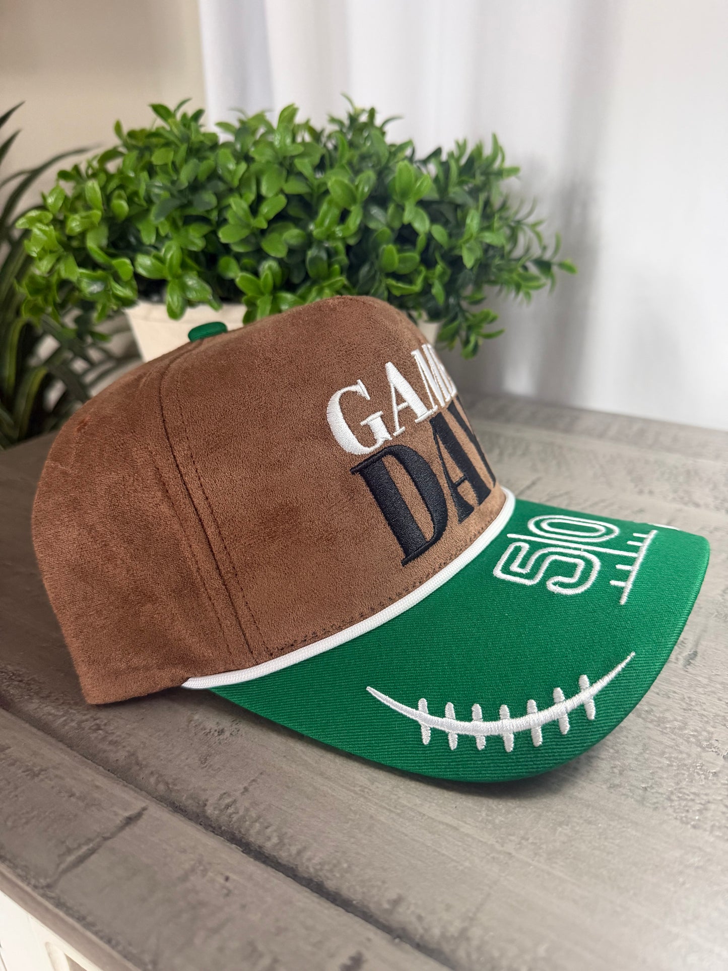 GAME DAY Embroidered Trucker Hat š