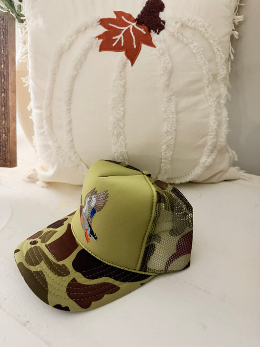 Hunting Season Duck Trucker Hat 🦆🤎
