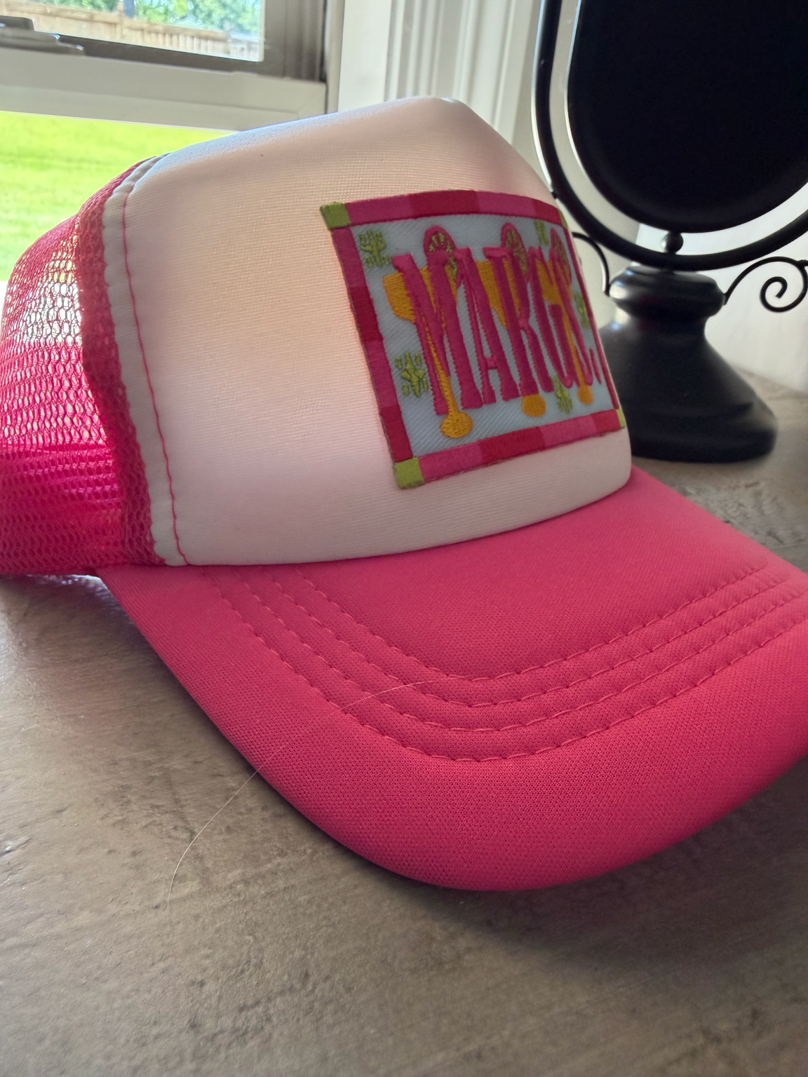 MARGS. Pink Trucker Hat