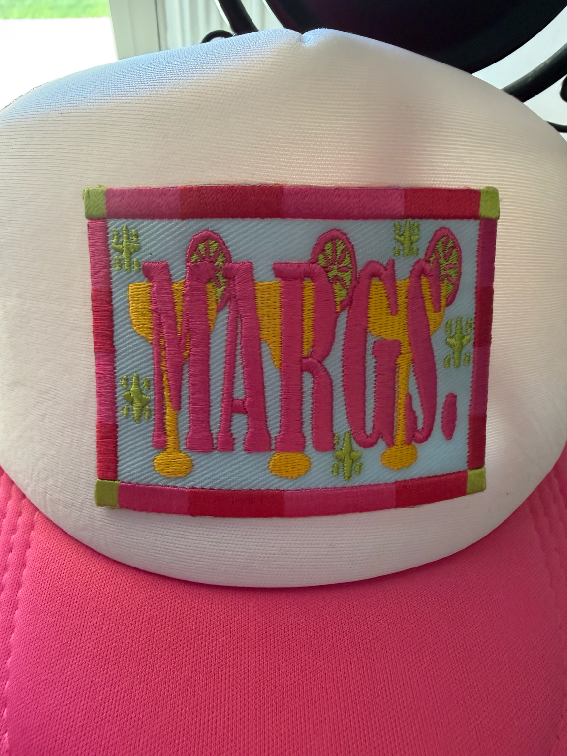 MARGS. Pink Trucker Hat