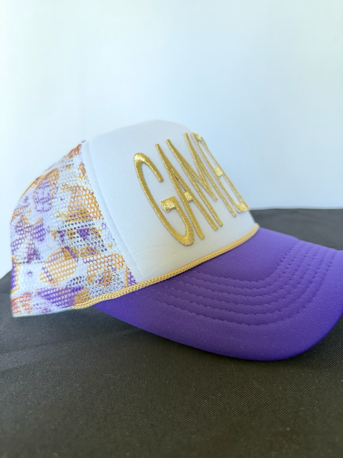 Purple & Gold Gameday Trucker Hat