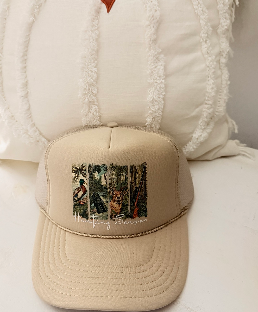 Hunting Season Trucker Hat 🦆🤎