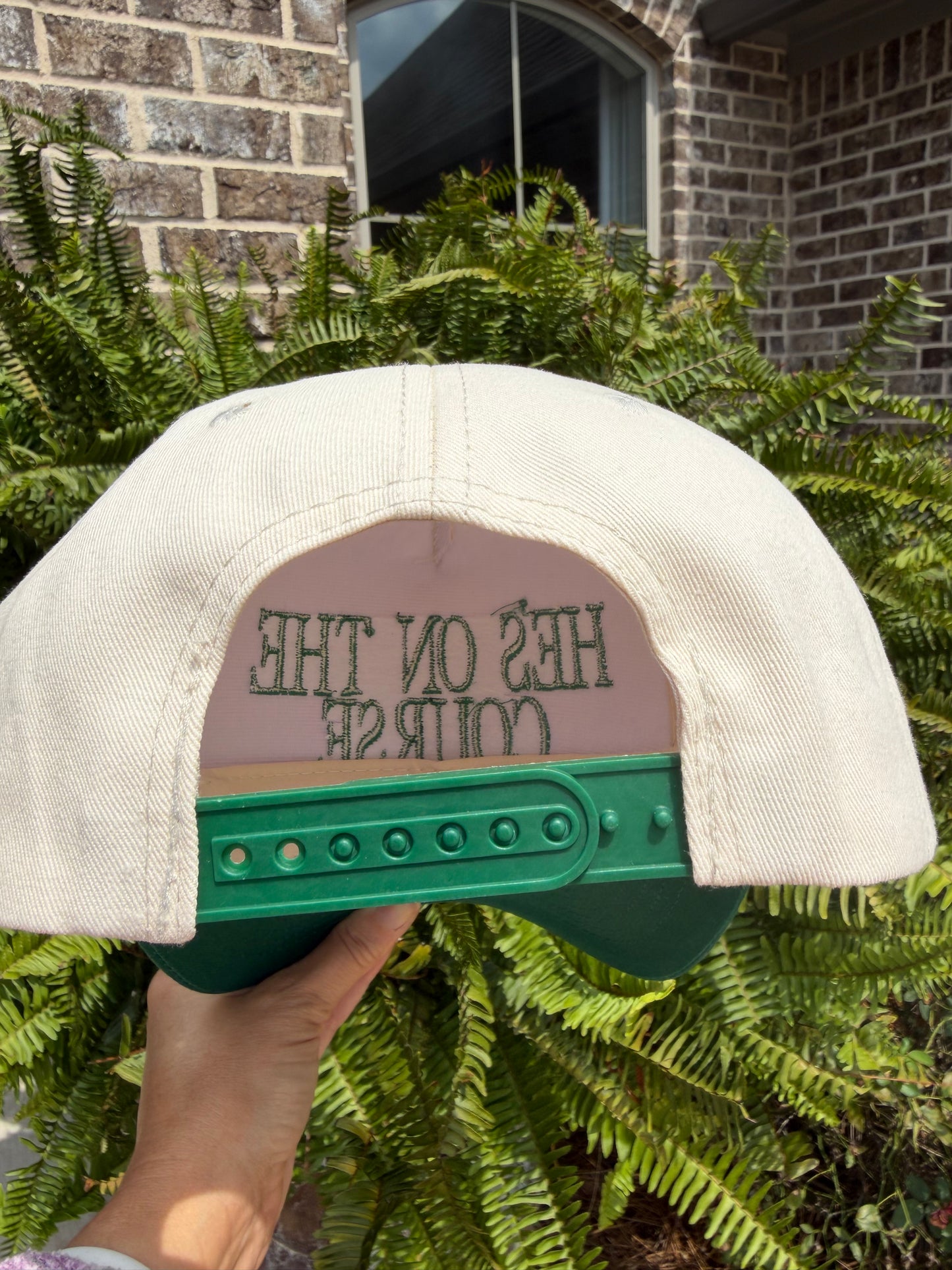 He's On The Course Trucker Hat