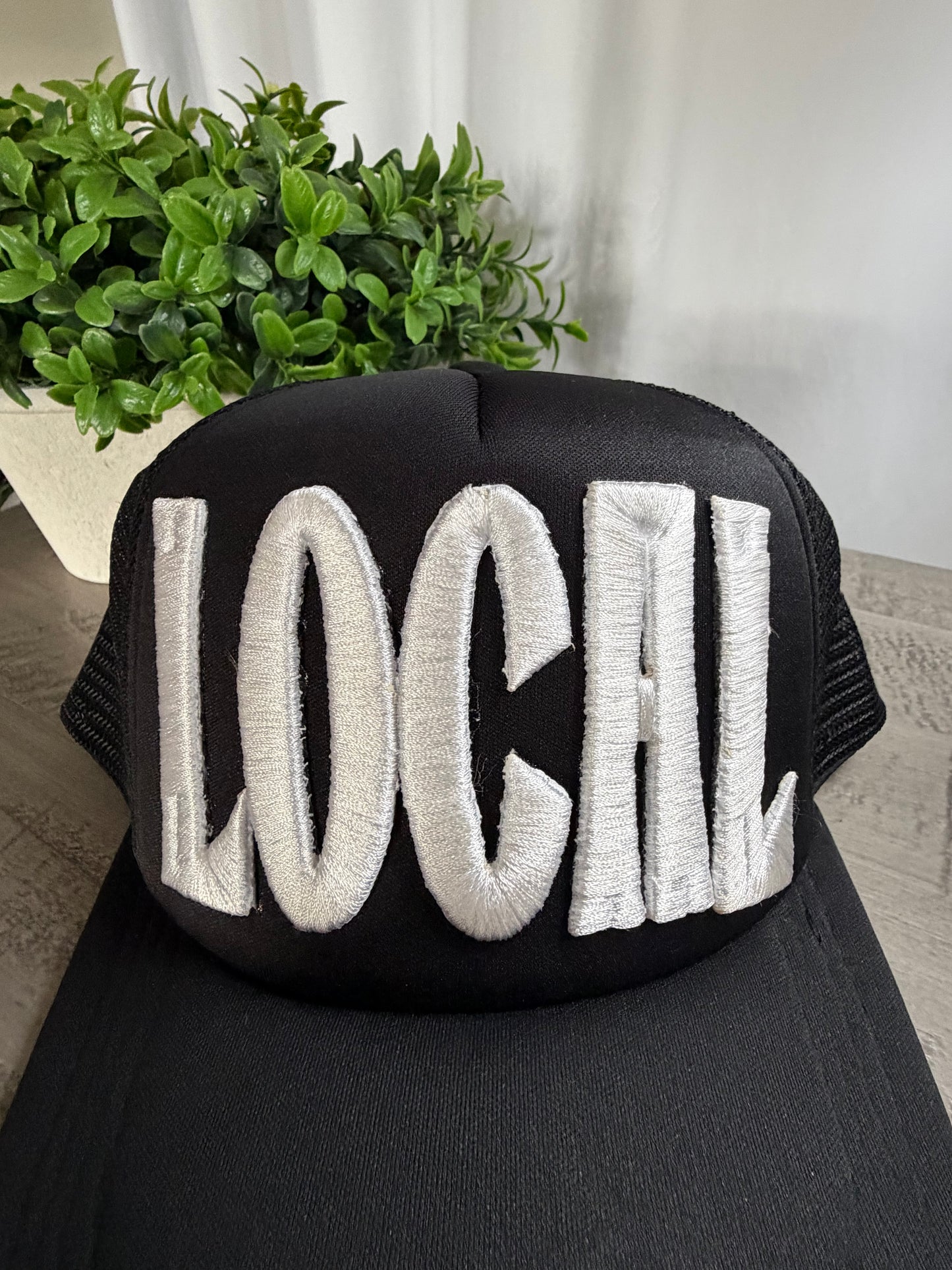 LOCAL Embroidered Trucker Hat 🖤