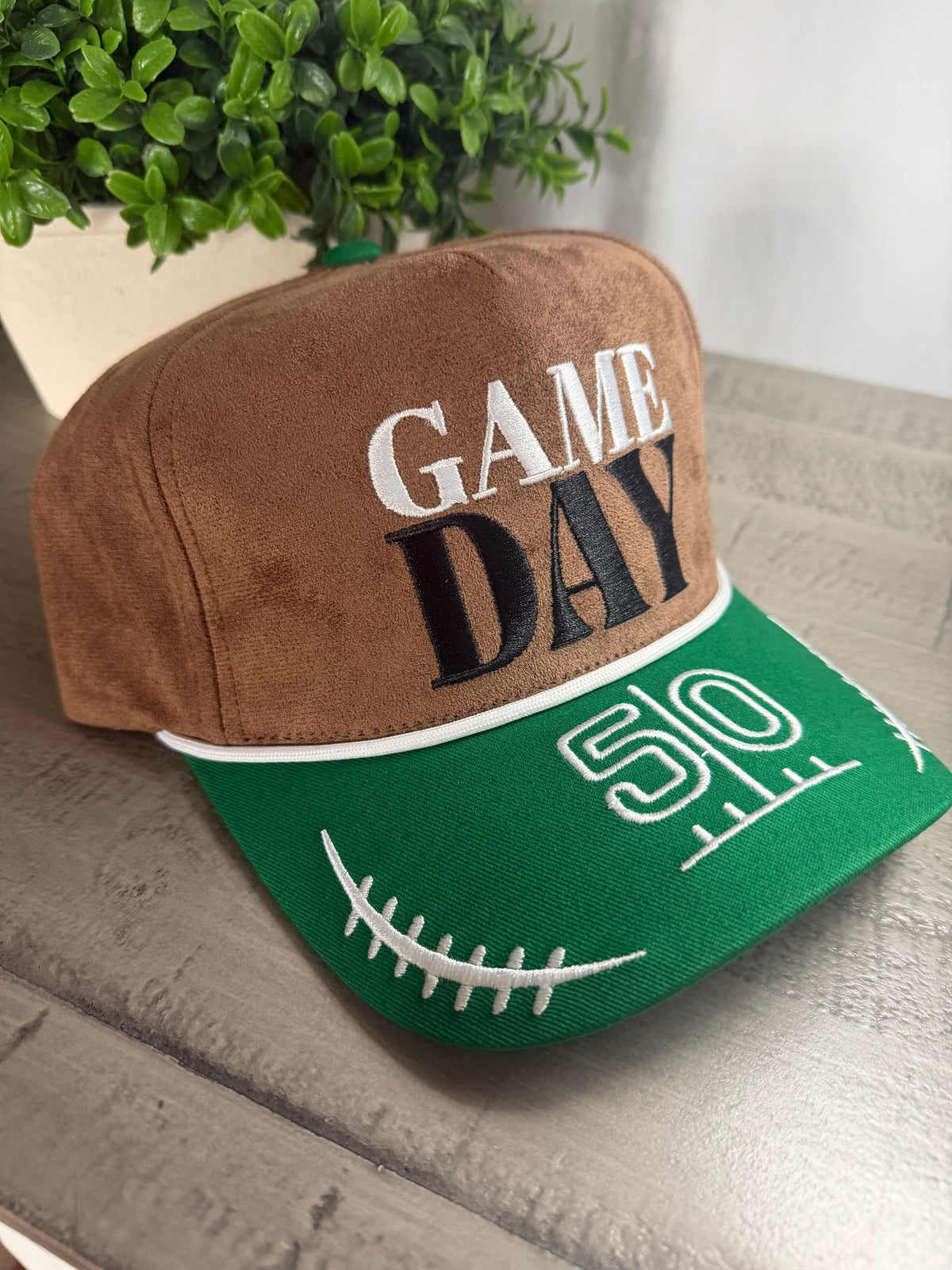 GAME DAY Embroidered Trucker Hat 🏈