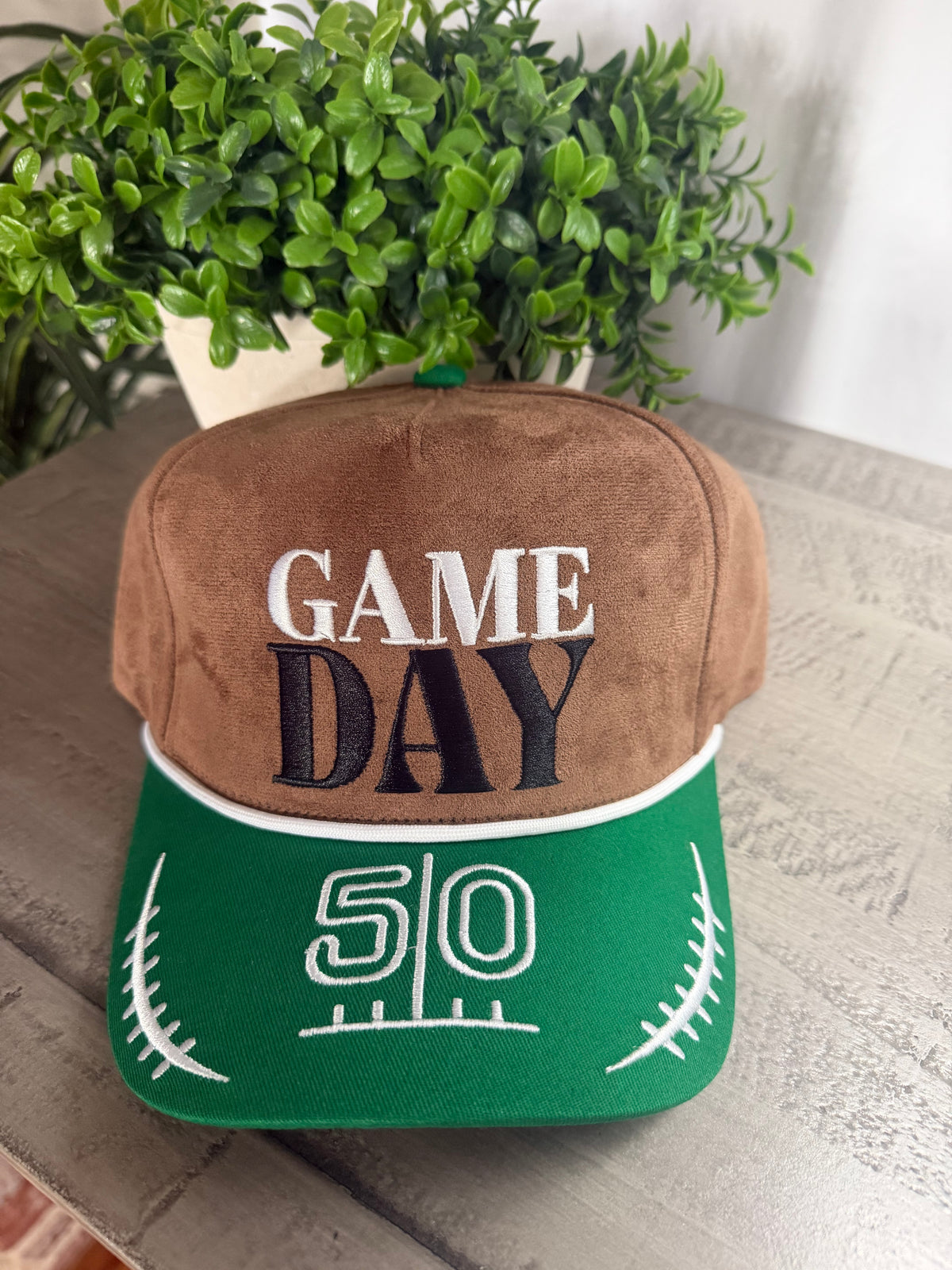 GAME DAY Embroidered Trucker Hat 🏈