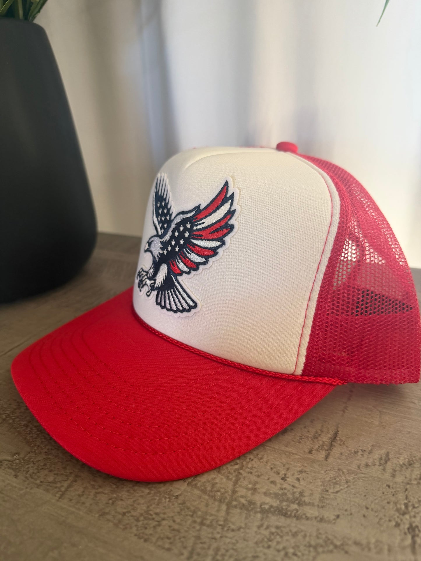 USA American Eagle Trucker Hat — FINAL SALE