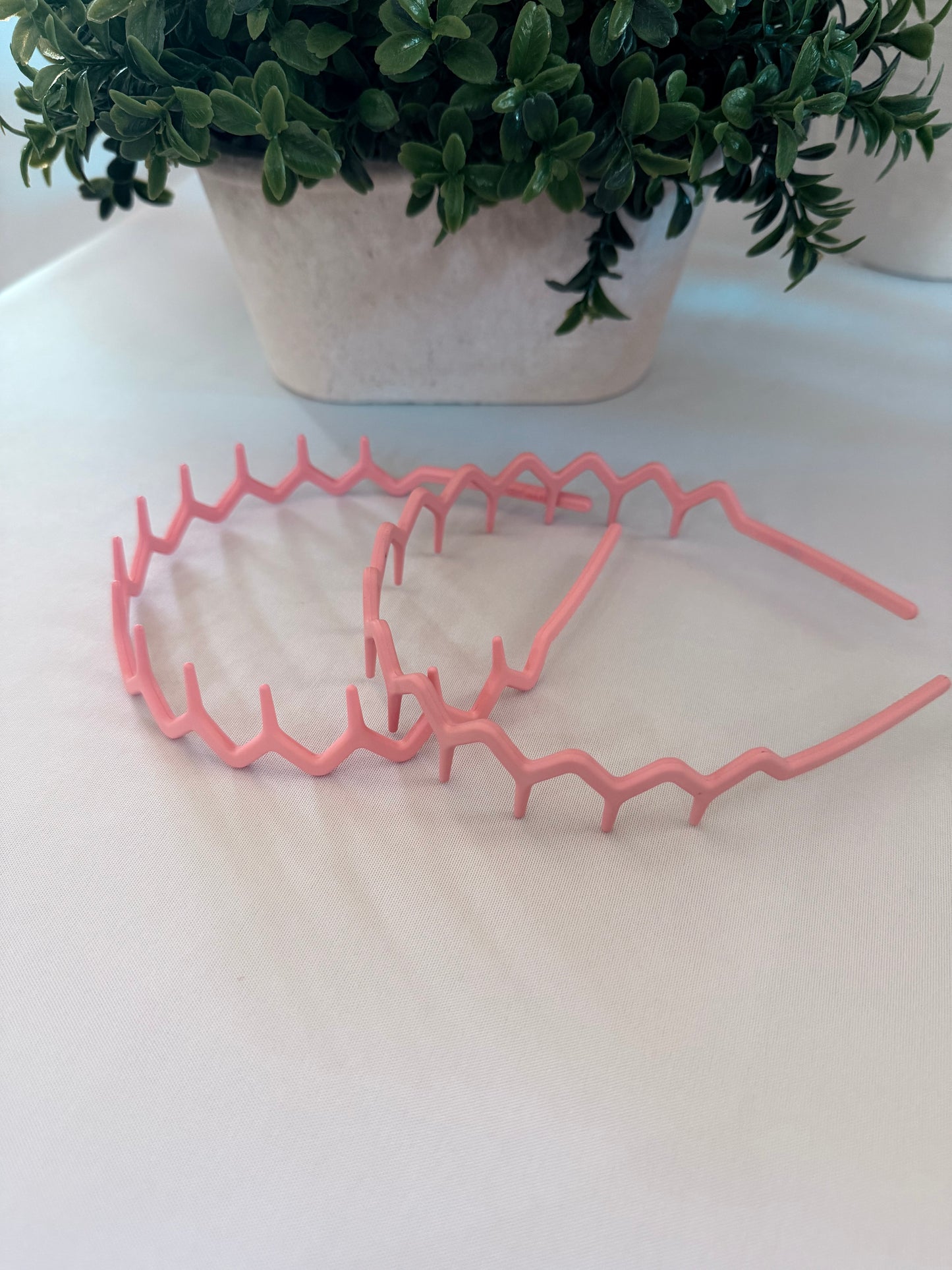 Pink Zigzag Headband
