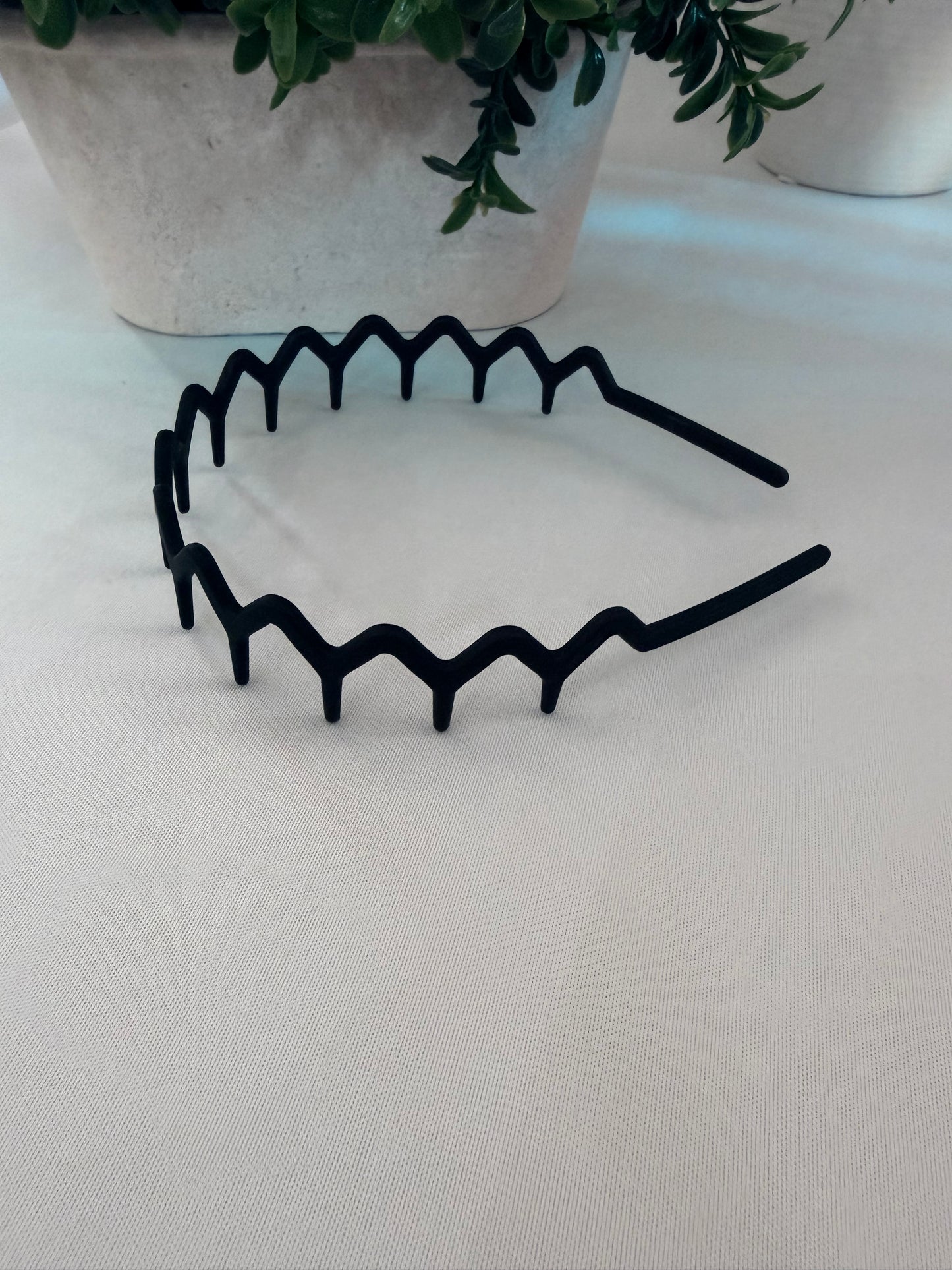 Black Zigzag Headband