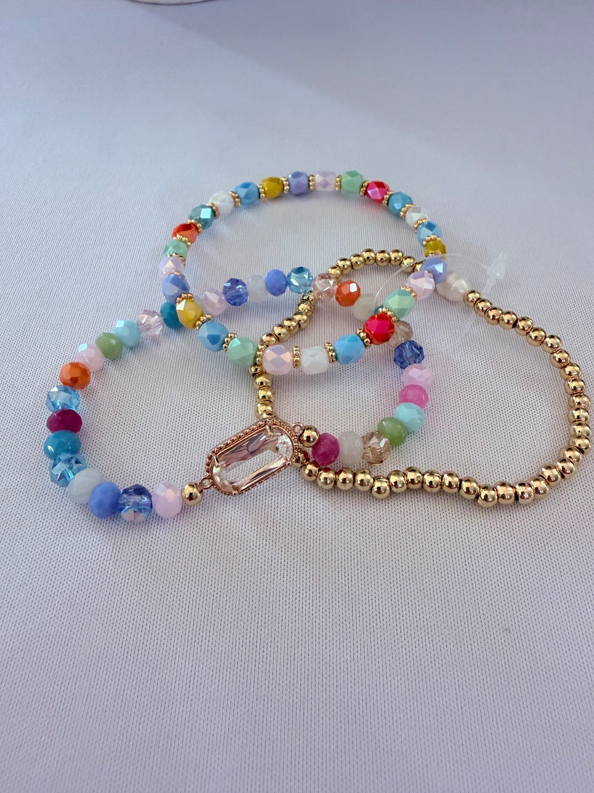 Assorted Beaded & Pearl Bracelet Set