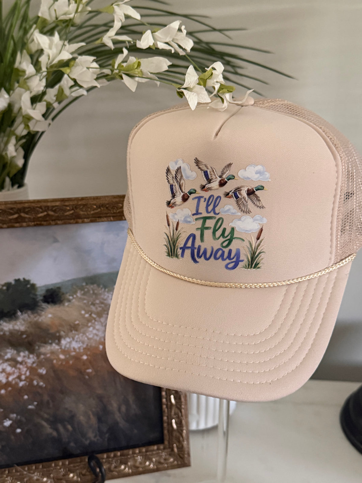 🦆 I’ll Fly Away Trucker Hat