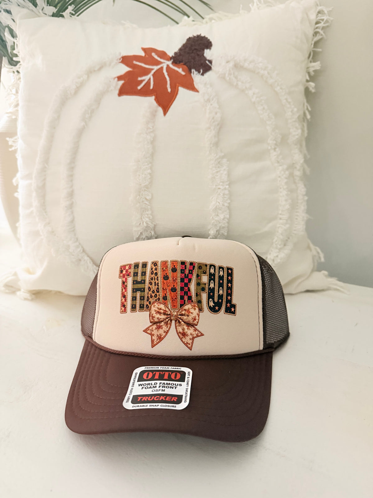 Thankful Fall Trucker Hat 🤎🍂