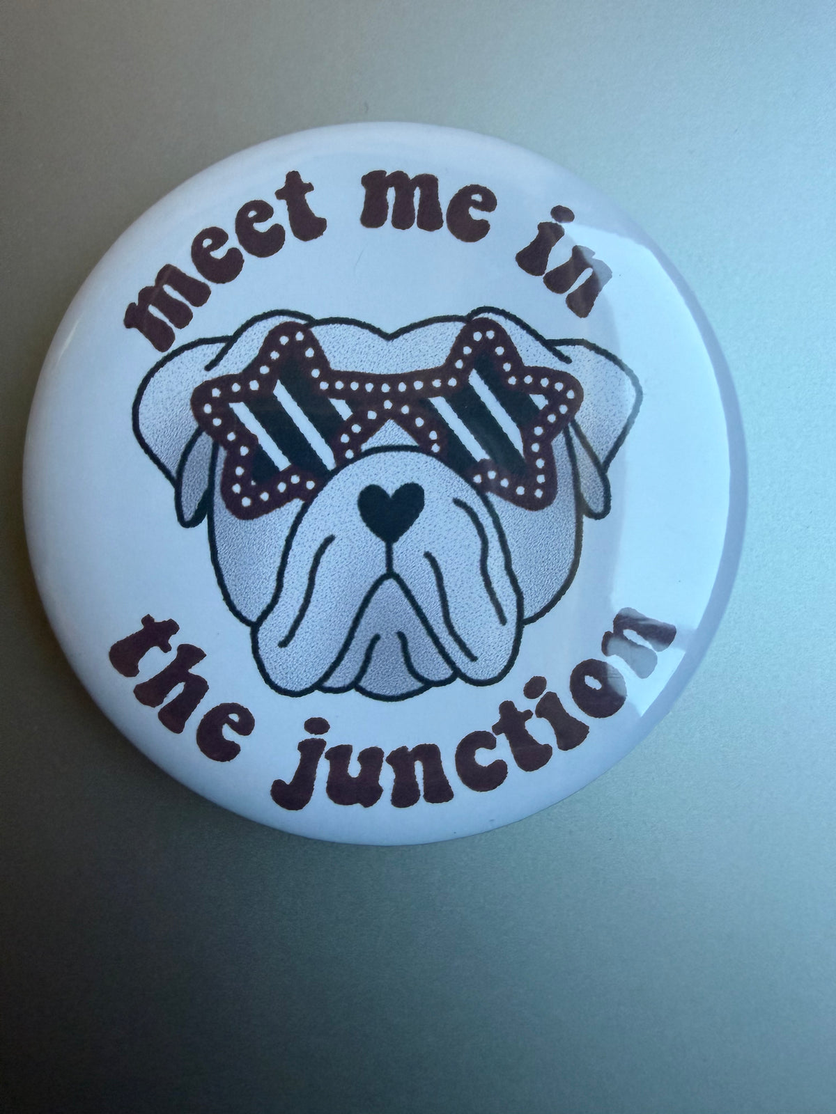 Meet Me in the Junction Game Day Button – 2.25”